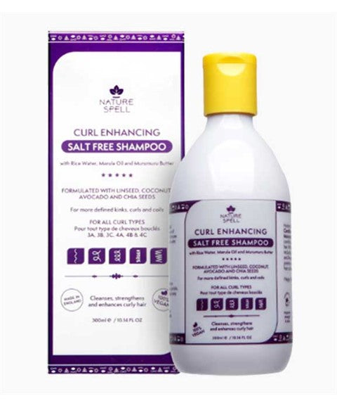 NATURE SPELL CURL ENHANCING SALT FREE SHAMPOO 300 ml Shampoo Asetena Pa 