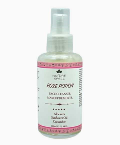 ROSE POTION FACE CLEANSER MAKEUP REMOVER 100 ml Skin Wash Asetena Pa 
