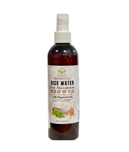 FERMENTED RICE WATER WITH PEPPERMINT OIL 250 ml Treatments Asetena Pa 