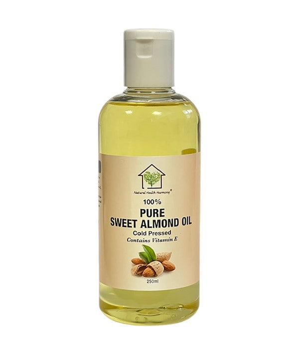 PURE COLD PRESSED SWEET ALMOND OIL 250 ml Sprays, Serums and Oils Asetena Pa 