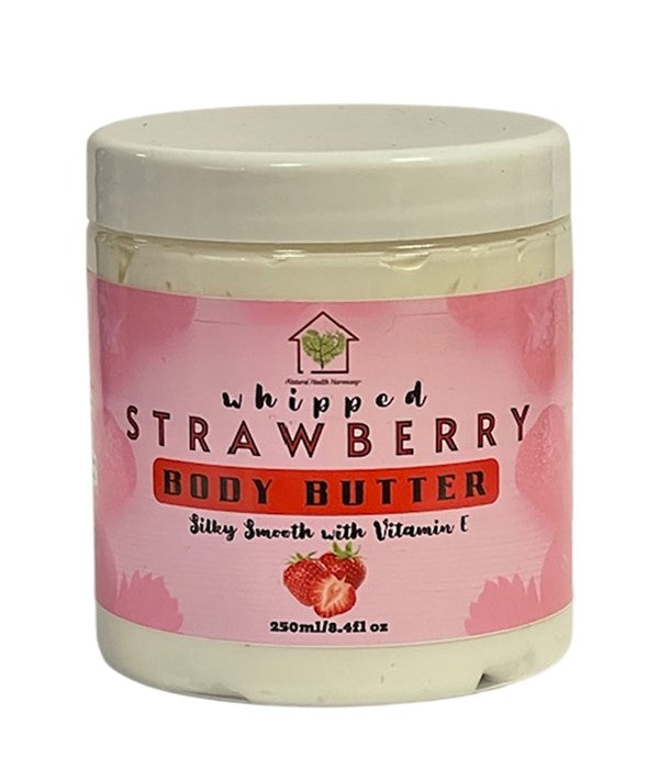 WHIPPED STRAWBERRY BODY BUTTER 250 ml Skin Moisturizing Asetena Pa 