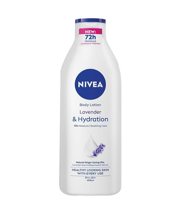 NIVEA LAVENDER AND HYDRATION BODY LOTION FOR DRY SKIN 400 ml Skin Moisturizing Asetena Pa 