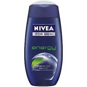 NIVEA MEN ENERGY SHOWER GEL 250 ml Skin Wash Asetena Pa 