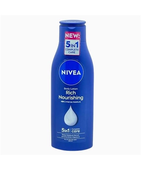 NIVEA BODY RICH NOURISHING BODY LOTION 400 ml Skin Moisturizing Asetena Pa 
