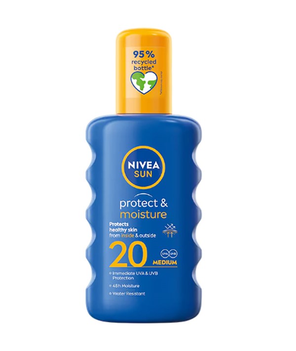 SUN PROTECT AND MOISTURE MEDIUM SPRAY 20 SPF 200 ml Skin Treatments Asetena Pa 