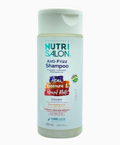 NUTRI SALON ANTI FRIZZ SHAMPOO 200 ml Shampoo Asetena Pa 