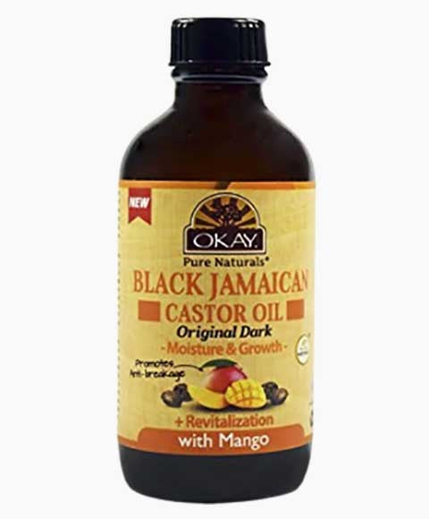 BLACK JAMAICAN ORIGINAL DARK CASTOR OIL WITH MANGO 118 ml Treatments Asetena Pa 