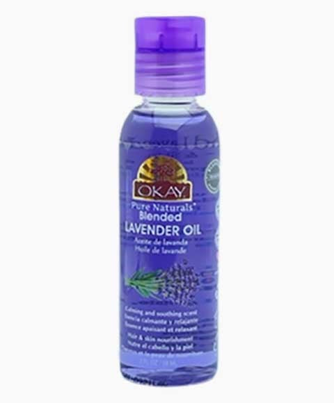 OKAY PURE NATURALS BLENDED LAVENDER OIL 59 ml Treatments Asetena Pa 