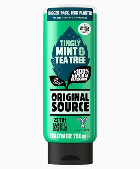 TINGLY MINT AND TEA TREE SHOWER GEL 500 ml Body Care Asetena Pa 