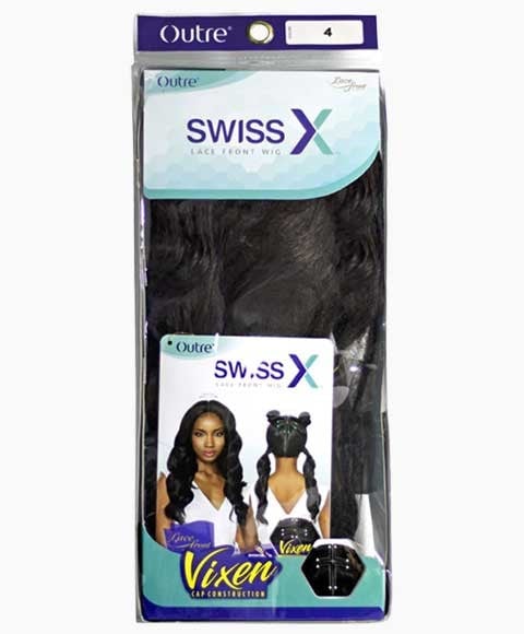 SWISS X SYN VIXEN LOOSE WAVE WIG  Color 1B Lace Wigs Asetena Pa 