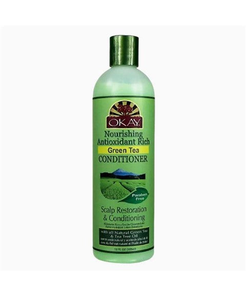 OKAY NOURISHING ANTIOXIDANT RICH GREEN TEA CONDITIONER 355 ml Conditioner Asetena Pa 