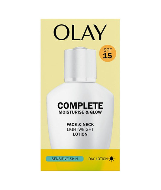 OLAY COMPLETE LIGHTWEIGHT SENSITIVE SPF15 DAY LOTION 100 ml Skin Treatments Asetena Pa 