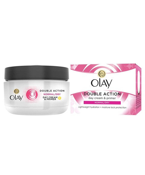OLAY DOUBLE ACTION DAY CREAM  Color Normal Dry Skin Moisturizing Asetena Pa 