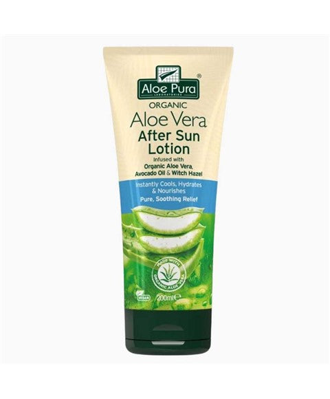 ALOE PURA ORGANIC ALOE VERA AFTER SUN LOTION 200 ml Skin Treatments Asetena Pa 