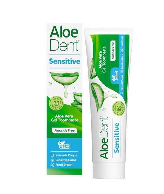 ALOEDENT SENSITIVE ALOE VERA FLUORIDE FREE TOOTHPASTE 100 ml Dental Care Asetena Pa 