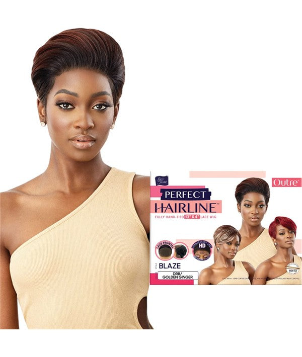 PERFECT HAIRLINE BLAZE SYNTHETIC LACE FRONT WIG  Color 1B Synthetic Hair Wigs Asetena Pa 