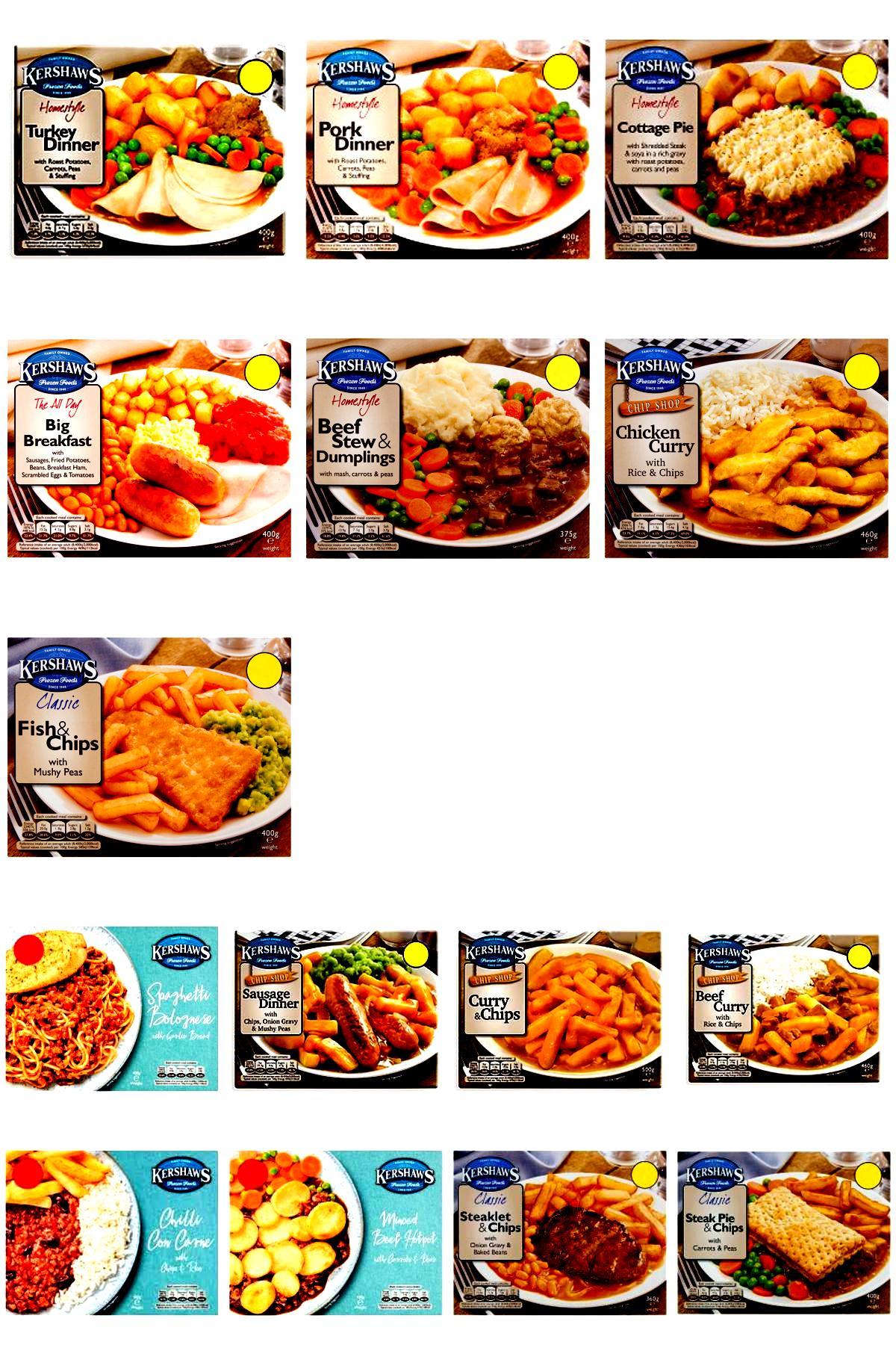 Kershaws Healthy 15 Pack Ready Meal Combo Bundles, High Protein Plant-Based Meals