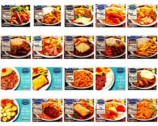 Kershaws Healthy 20 Pack Ready Meal Combo Bundles, High Protein Plant-Based Meals
