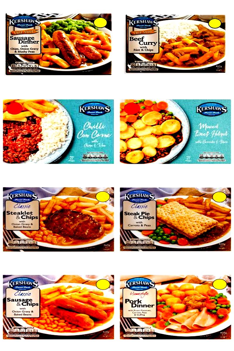 Kershaws Healthy 8 Pack Ready Meal Combo Bundles