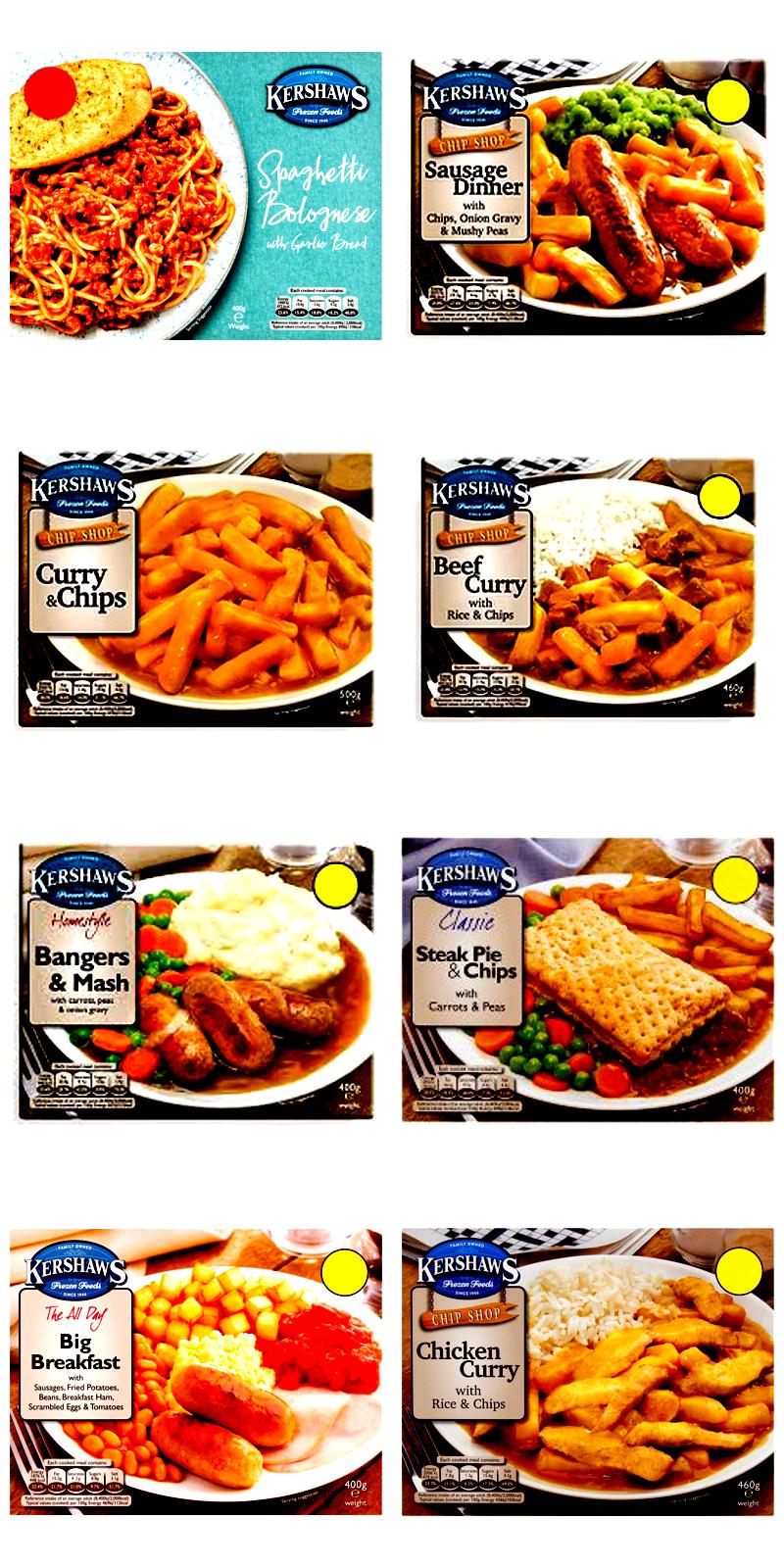 Kershaws Healthy 8 Pack Ready Meal Combo Bundles