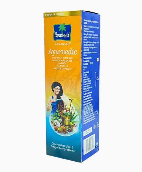 ADVANSED AYURVEDIC COCONUT HAIR OIL 180 ml Sprays, Serums and Oils Asetena Pa 