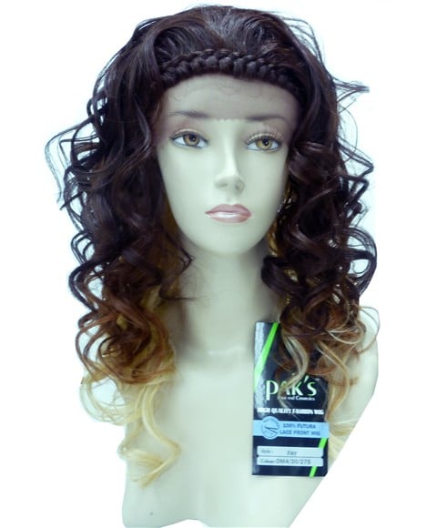 PAKS SYN FAY LACE FRONT WIG  Color P1B/30 Lace Wigs Asetena Pa 