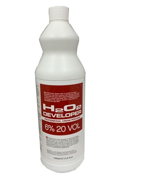 H2O2 DEVELOPER PROFESSIONAL CREAM PEROXIDE 1000 ml Color 9% 30 VOL Hair Color Asetena Pa 
