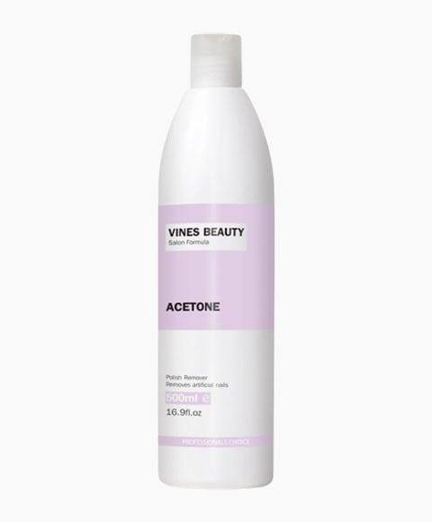 VINES BEAUTY PURE ACETONE 500 ml Nails Asetena Pa 