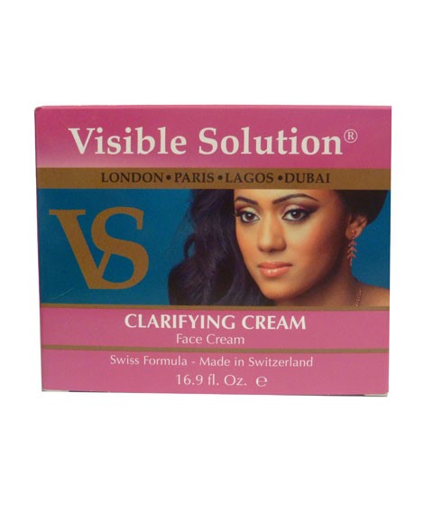 VISIBLE SOLUTION CLARIFYING FACE CREAM 500 ml Even Skin Tone Asetena Pa 