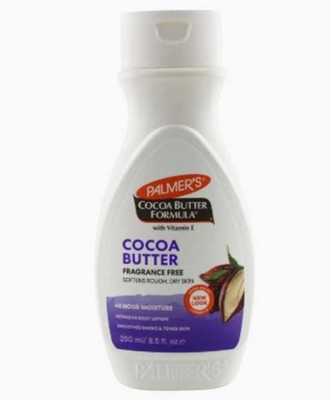 COCOA BUTTER FORMULA FRAGRANCE FREE LOTION 400 ml Skin Moisturizing Asetena Pa 