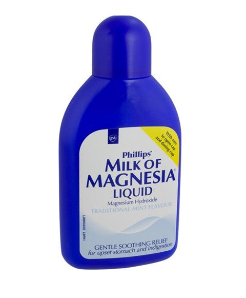 PHILLIPS MILK OF MAGNESIA LIQUID 200 ml Vitamins Asetena Pa 
