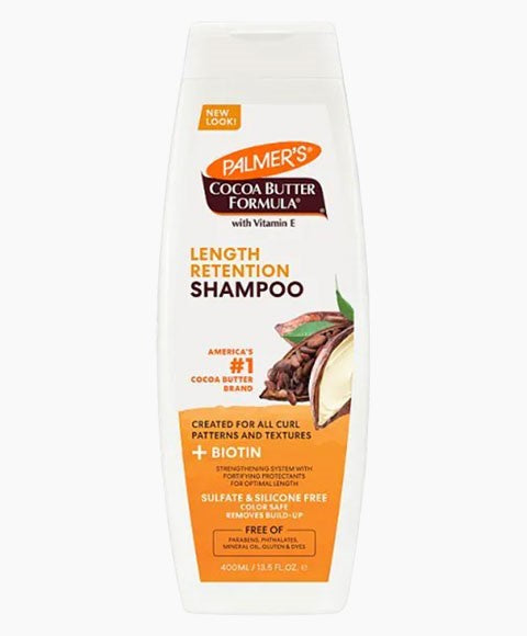 LENGTH RETENTION SHAMPOO PLUS BIOTIN 400 ml Shampoo Asetena Pa 