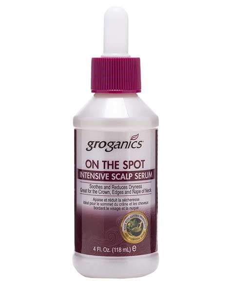 GROGANICS ON THE SPOT ITCH RELIEF SCALP DROPS 118 ml (Pack of 3) Treatments Asetena Pa 
