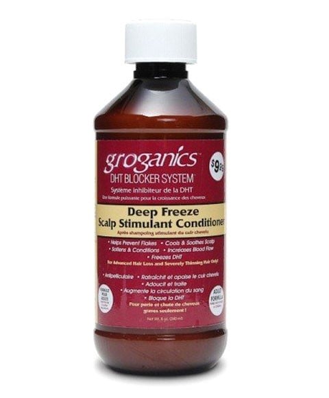 GROGANICS DEEP FREEZE SCALP STIMULANT CONDITIONER 354 ml Treatments Asetena Pa 