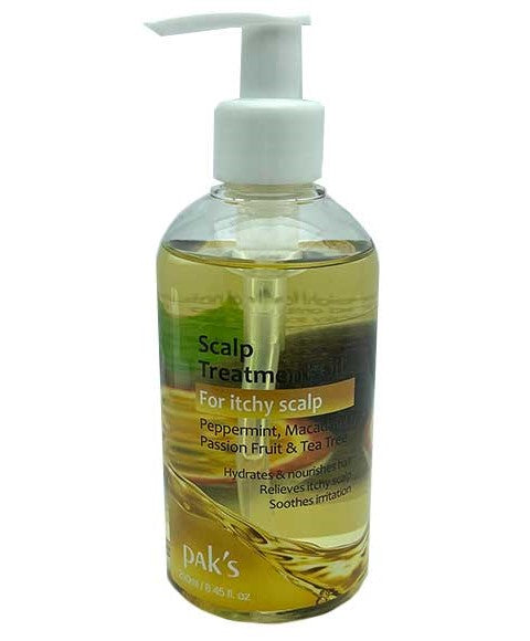 SCALP TREATMENT OIL FOR ITCHY SCALP 250 ml Treatments Asetena Pa 