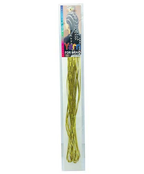 MAGIC COLLECTION YARN FOR BRAID 007GLD2 Kids Hair Accessories Asetena Pa 