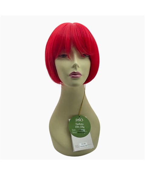 PAKS SYN BOB WIG  Color Smoke Grey Synthetic Hair Wigs Asetena Pa 