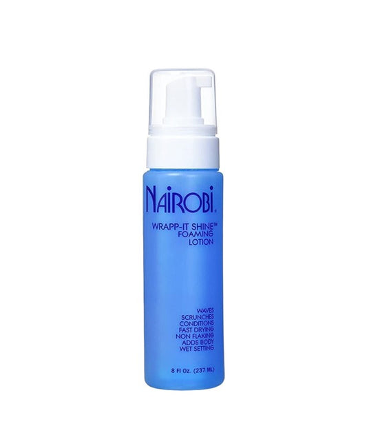 NAIROBI WRAPP IT SHINE FOAMING LOTION 237 ml Hair Styling Asetena Pa 