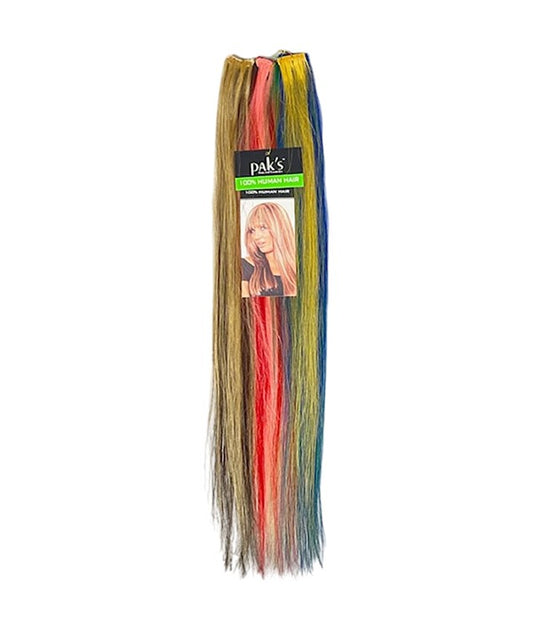 SINGLE CLIP ON HAIR EXTENSIONS X10 18 Color Mix Colors Tape In and Clip On Hair Extensions Asetena Pa 