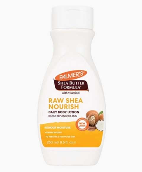 SHEA BUTTER RAW SHEA NOURISH BODY LOTION WITH VITAMIN E 400 ml Skin Moisturizing Asetena Pa 