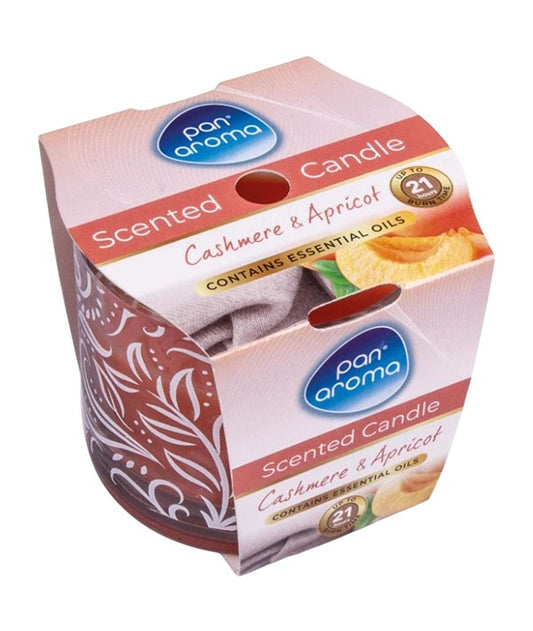 SCENTED CANDLE CASHMERE AND APRICOT Candles Asetena Pa 
