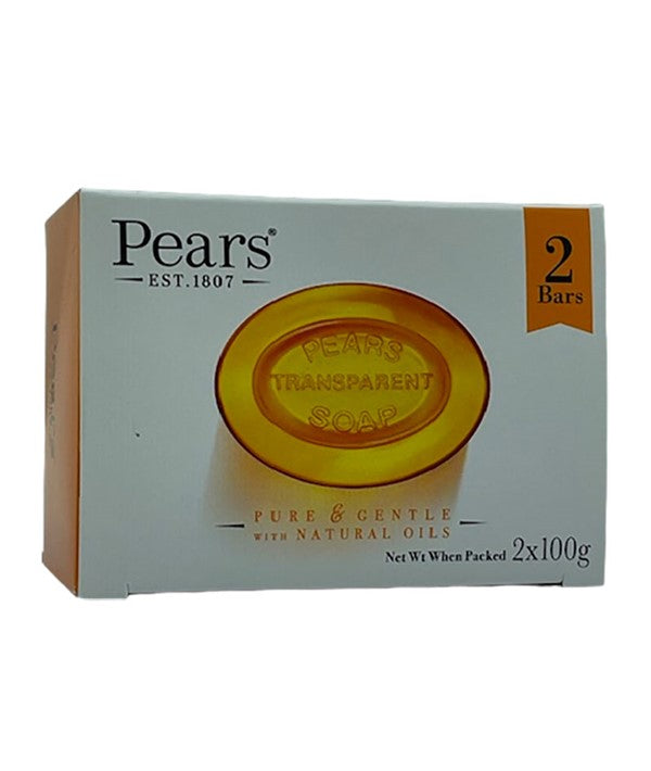 PEARS TRANSPARENT SOAP 2 x 100 g Body Care Asetena Pa 