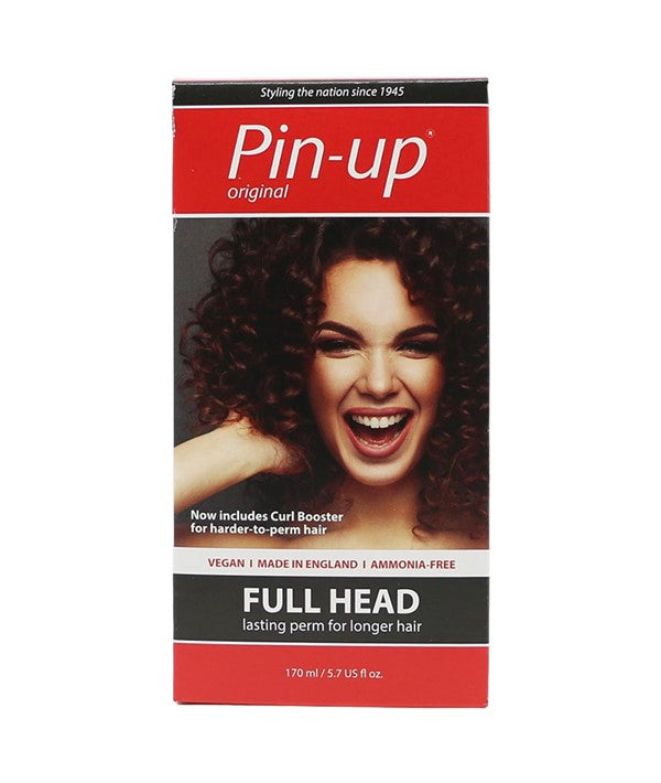 PIN UP ORIGINAL FULL HEAD LASTING PERM KIT FOR LONG HAIR 170 ml Relaxer n Texturizer Asetena Pa 