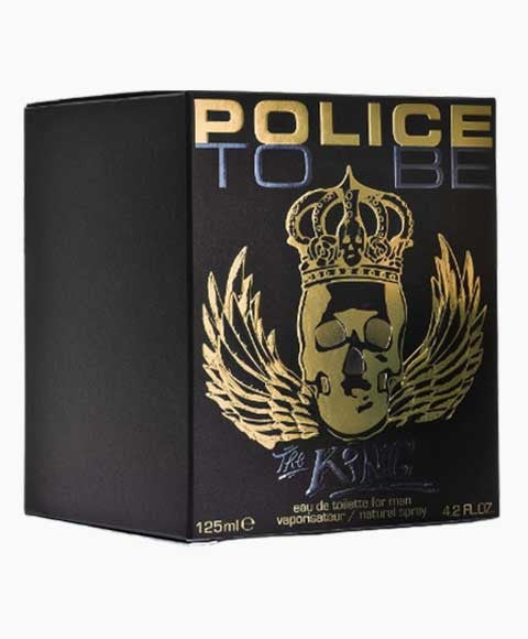 POLICE TO BE THE KING EAU DE TOILETTE FOR MAN 125 ml Perfumes for Him Asetena Pa 
