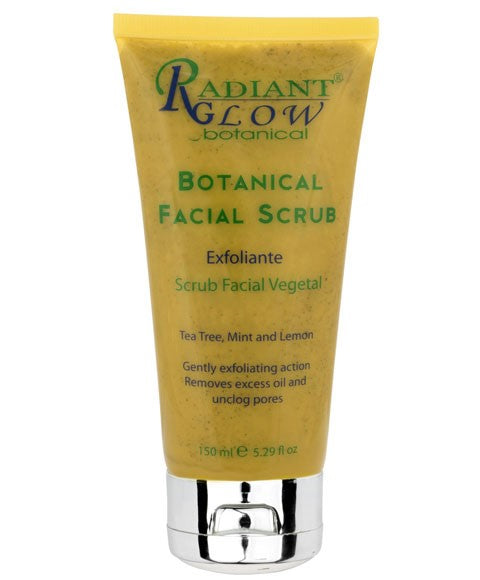 RADIANT GLOW BOTANICAL FACIAL SCRUB 150 ml Skin Wash Asetena Pa 