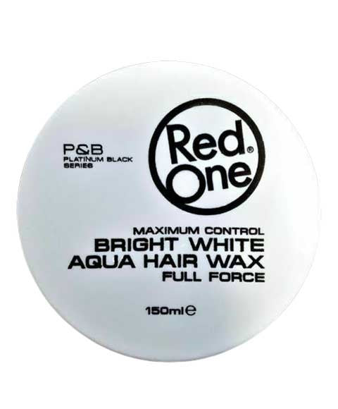 BRIGHT WHITE AQUA HAIR GEL WAX FULL FORCE 150 ml Hair Styling Asetena Pa 