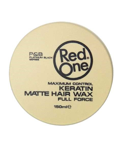 MAXIMUM CONTROL KERATIN MATTE HAIR WAX FULL FORCE 150 ml Hair Styling Asetena Pa 
