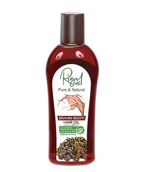 PURE AND NATURAL BRAHMI BOOTI HAIR OIL 200 ml Sprays, Serums and Oils Asetena Pa 