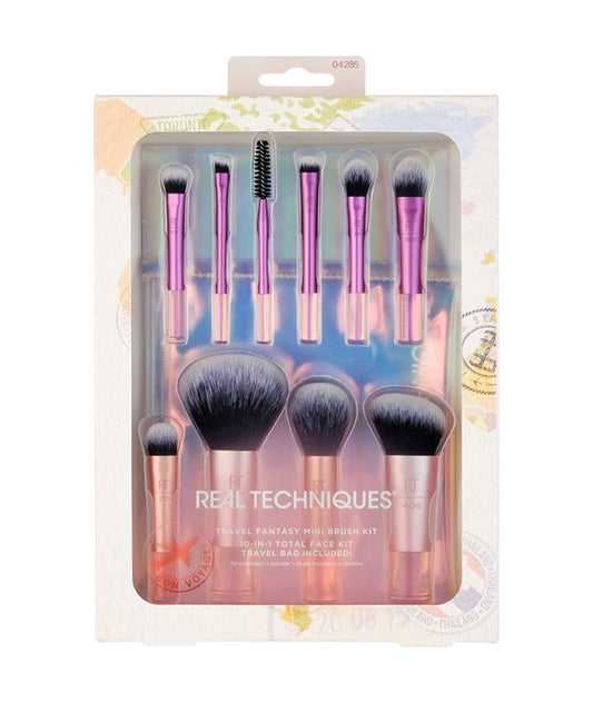TRAVEL FANTASY 10 IN 1 MINI BRUSH KIT Makeup Accessories Asetena Pa 