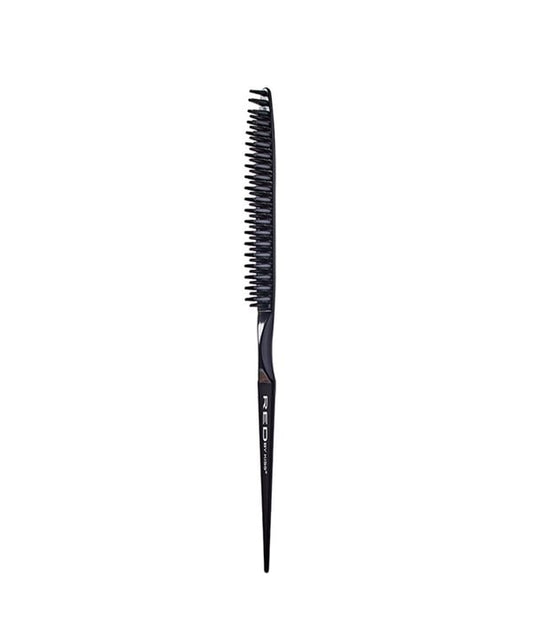 RED BY KISS 3 ROWS COMB BLACK BULK HM49J Hair Brushes and Combs Asetena Pa 